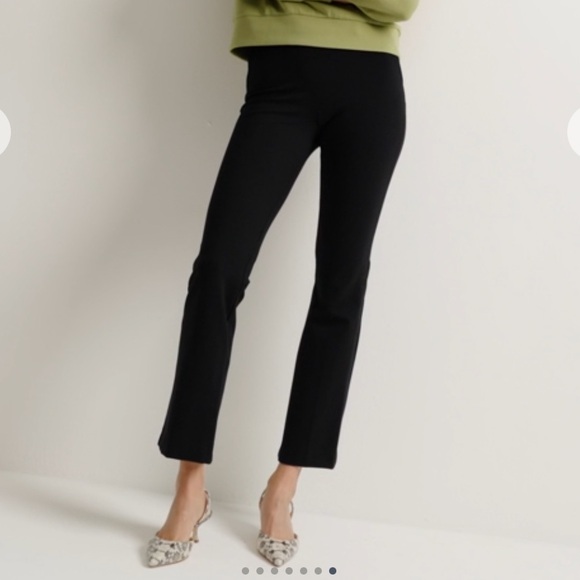 SPANX Pants - NWT SPANX Black Petite Ponte Kick Flare Pant